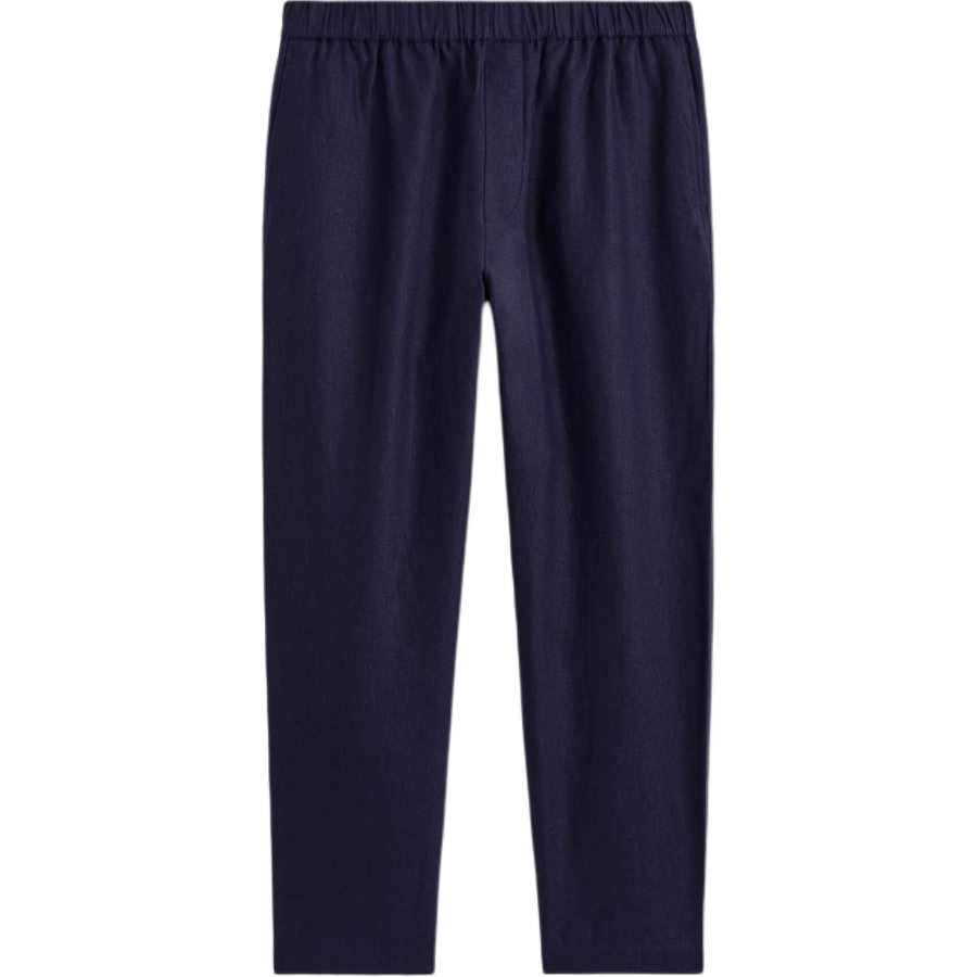 COS Casual Pants Men's Navy Blue Moderate Tapered Pants