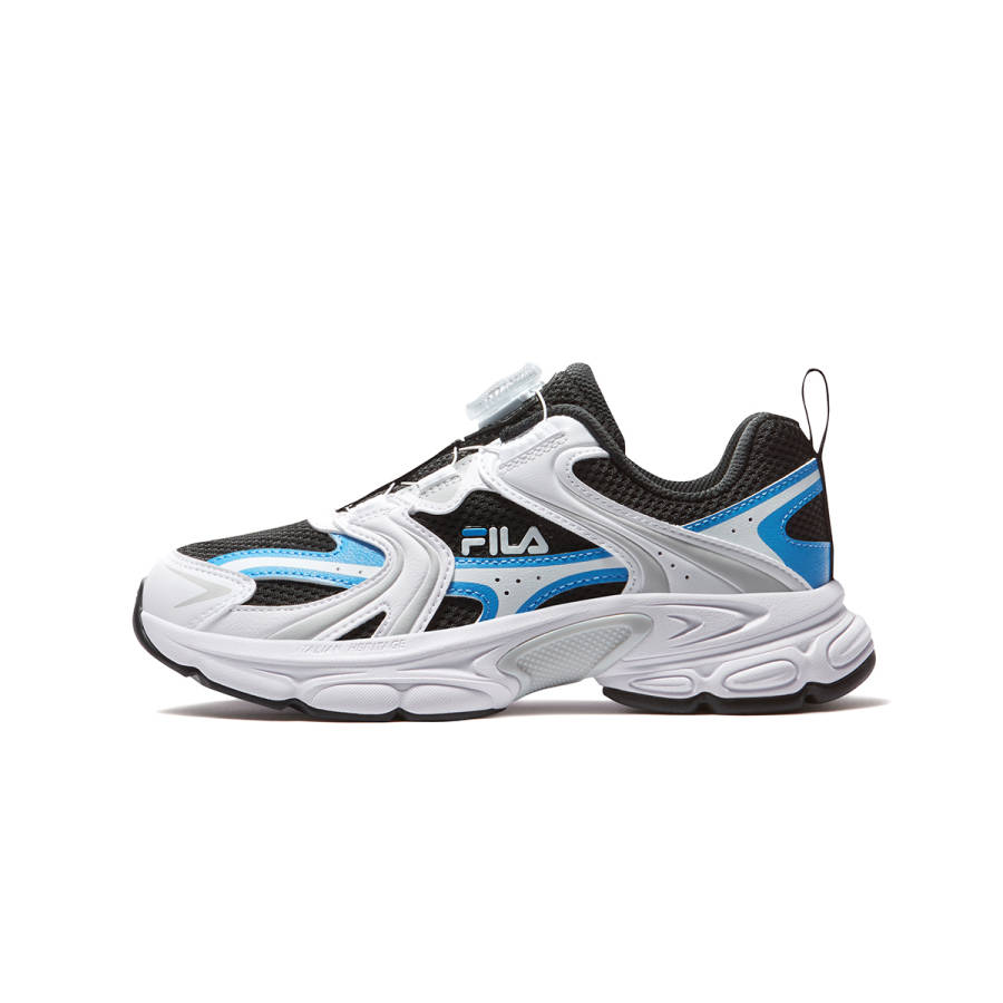 FILA KIDS Heritage FHT Textile, Synthetic Leather Cushioning Abrasion Resistant Breathable Running Shoes