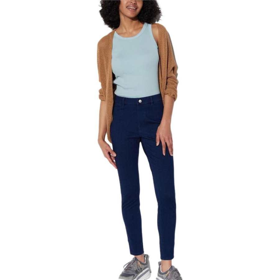 UNIQLO Jeans Women's Dark Blue Moderate Straight Fit Pants