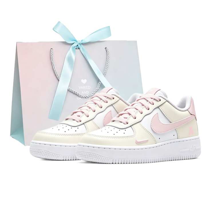 Nike Nike Air Force 1 Slip Resistant Height Increasing Skateboard Shoes Women's