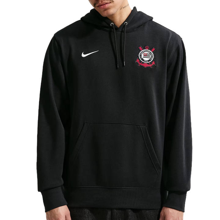 Nike Nike S.C. Corinthians Club Men's Nike Soccer French Terry Pullover Hoodie