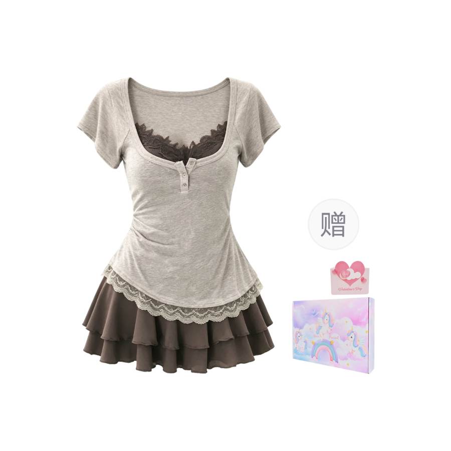 MostwantedLab Skirt Set Women's