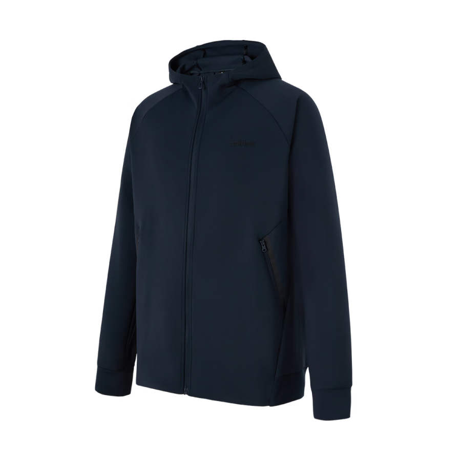 Adidas Adidas Sweatshirts Men's Navy Blue Hooded Non Detachable Moderate