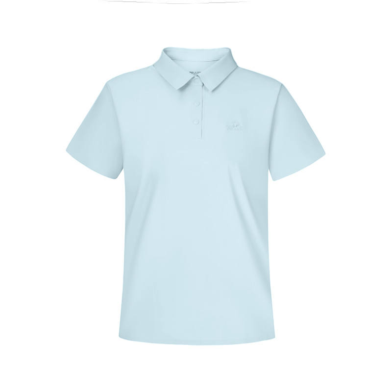 PELLIOT T Shirts Women's Polo Collar Straight Fit