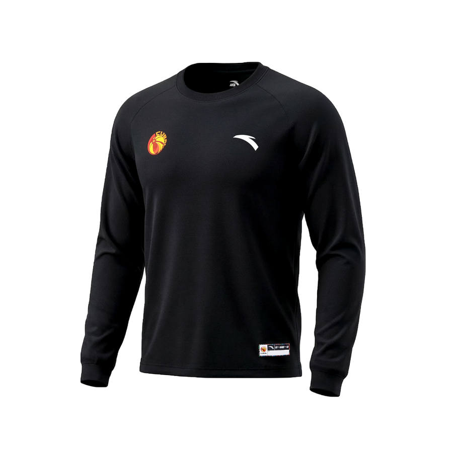 ANTA Sweatshirts Unisex Black Crew Neck Moderate