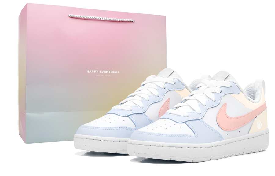 Nike Nike Court Borough Maris Sal Milk Foam Low top Skateboard Shoes Women's White Blue