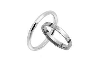 DW/DanielWellington Daniel Wellington Synthetic Cubic Zirconia Alloy Rings Unisex Starlight Silver