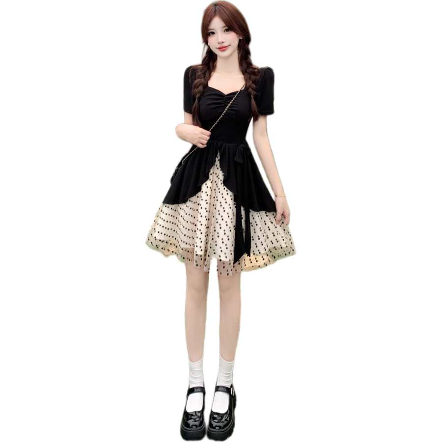 VENICEW Short Sleeved Dress Women's