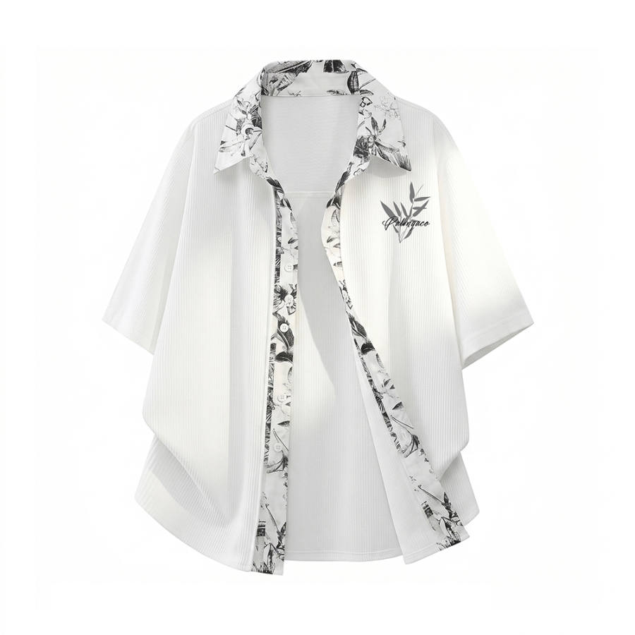 PAL ONGACO Shirts Unisex Lapel Moderate Shirt