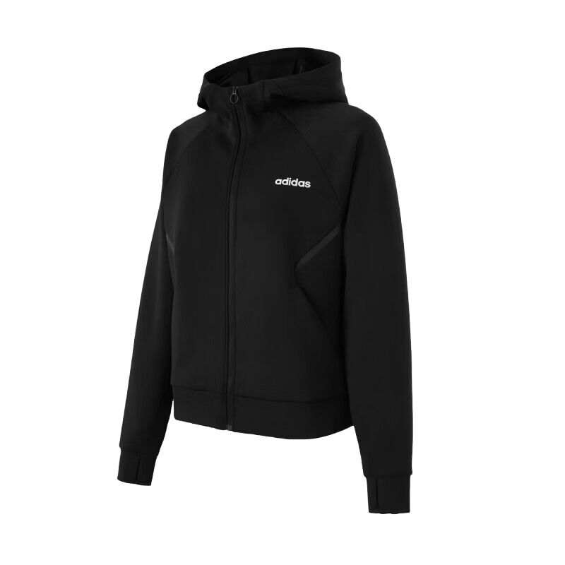 Adidas Adidas Running Jackets Women's Black Hooded Non Detachable Moderate Other