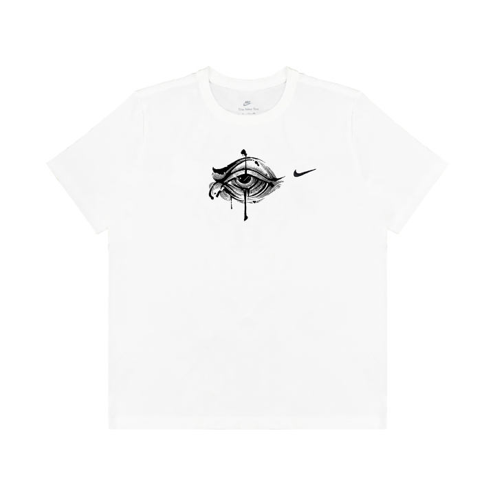 Nike Nike Sportswear T Shirts Unisex White Crew Neck