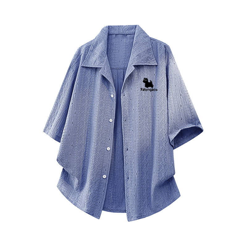PAL ONGACO Shirts Unisex Cuban Collar Thin