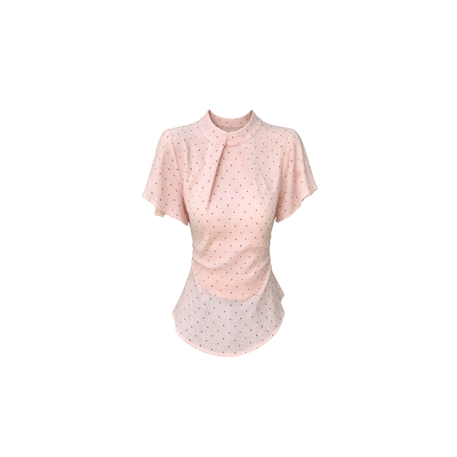 CPAURA Shirts Women's Half Turtleneck Moderate Shirt
