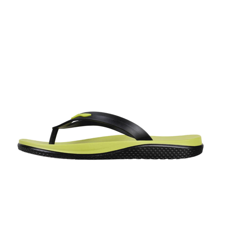 Li-Ning Li Ning Abrasion Resistant Slip Resistant Flip Flops Unisex Yellow Green
