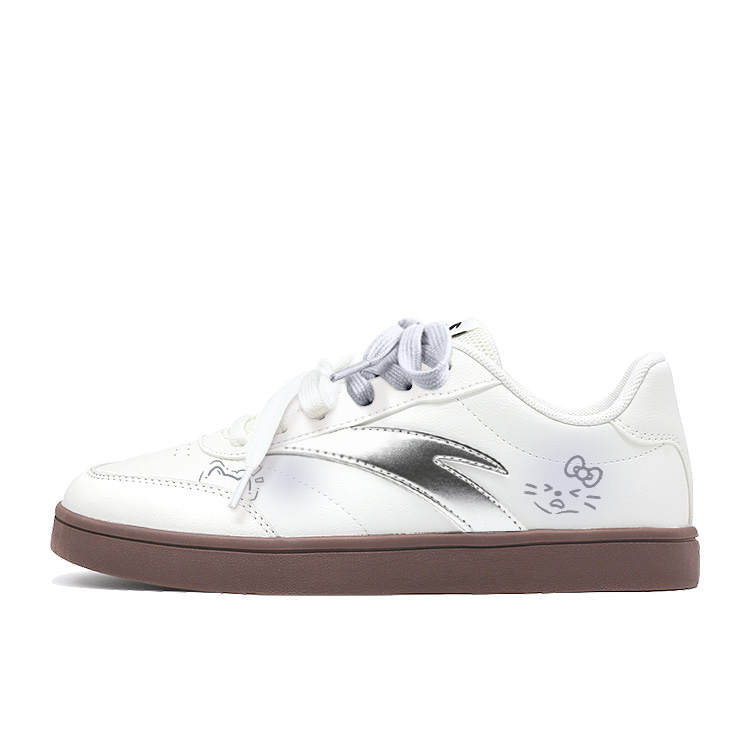 Anta Balance Abrasion Resistant Lightweight Breathable Slip Resistant Low top Skateboard Shoes Women's