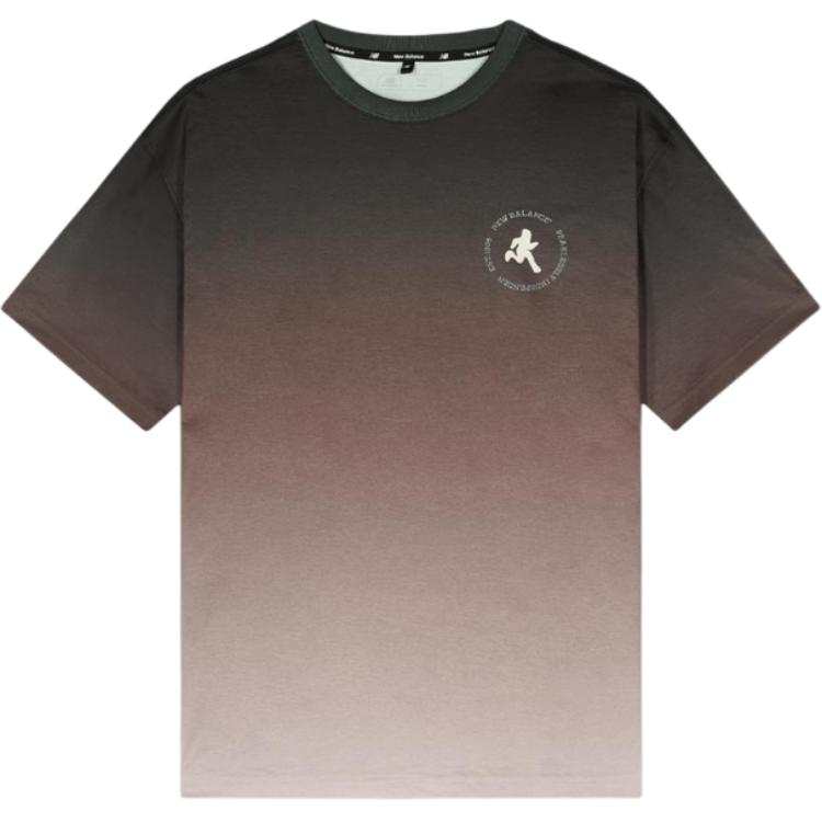 New Balance New Balance T Shirts Unisex Brown Crew Neck