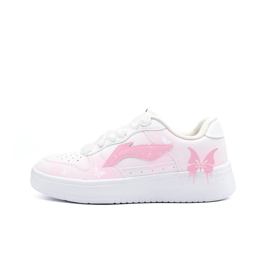 Li-Ning Li Ning Floating Boat Abrasion Resistant, Breathable, Slip Resistant Low top Skateboard Shoes Women's