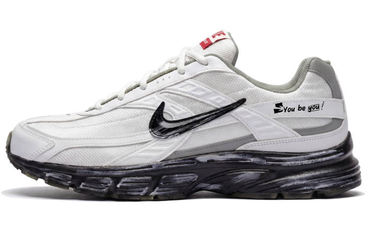 Nike Nike Initiator Breathable Support Low top Casual Running Shoes Unisex White Black