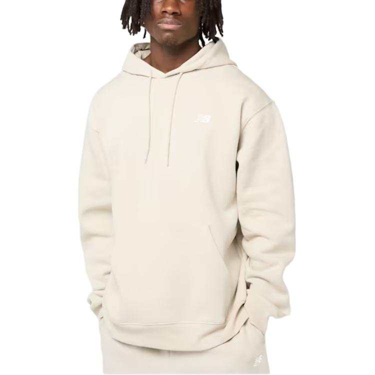 New Balance New Balance Sweatshirts Men's Beige Hooded Non Detachable Moderate