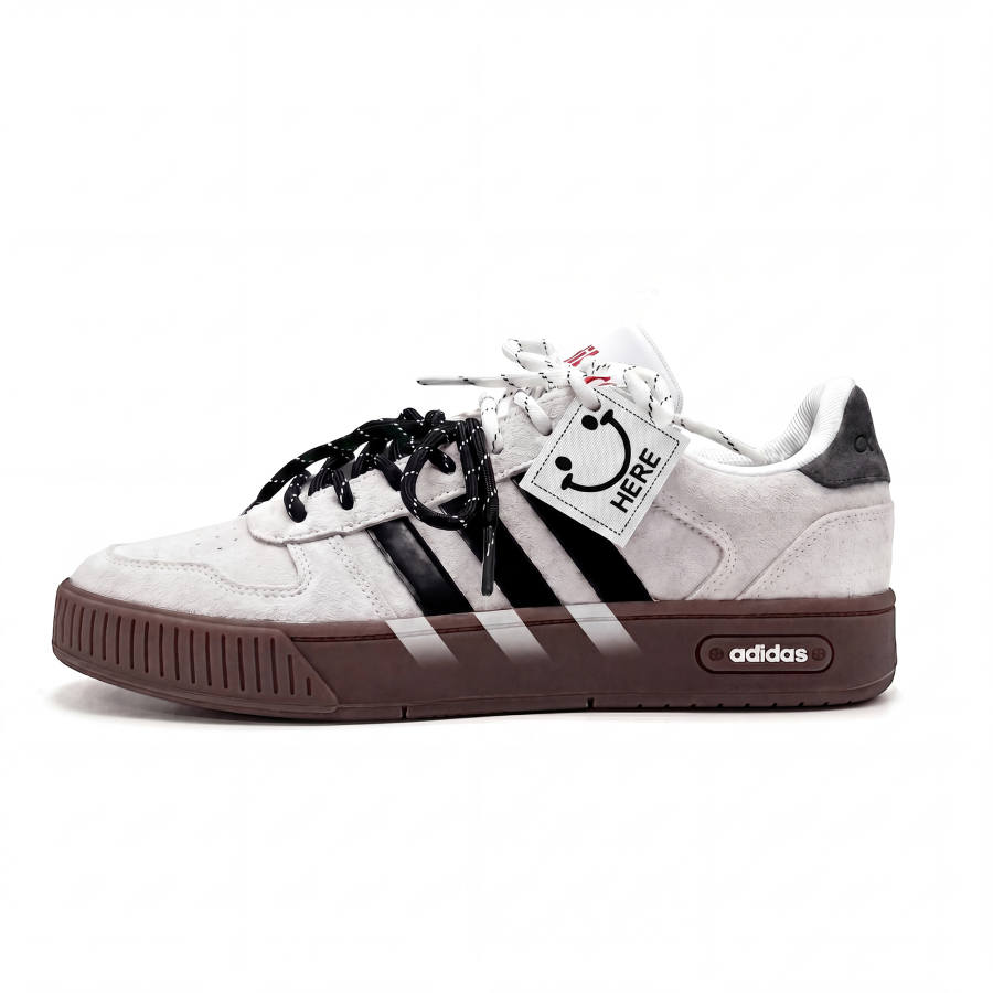 Adidas Adidas D PAD Slip Resistant Cushioning Abrasion Resistant Low top Skateboard Shoes Unisex