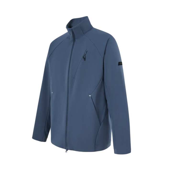 Adidas Adidas Running Jackets Men's Blue Stand Collar Moderate Other
