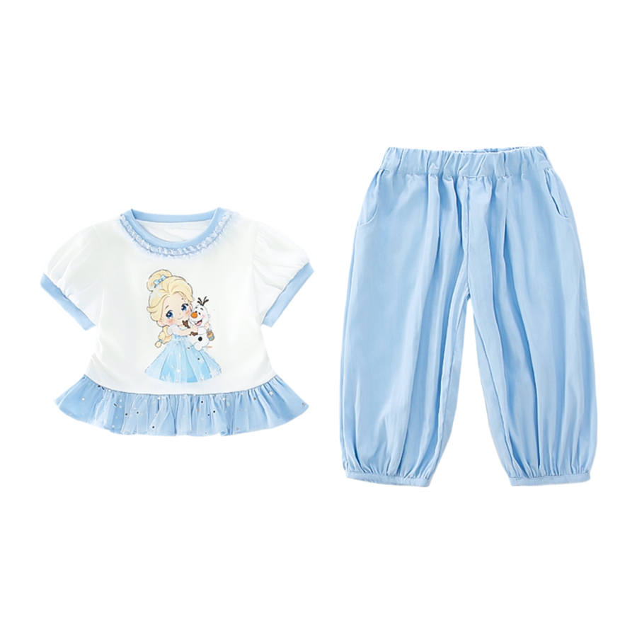 Disney Girls' Casual Sportswear Children Aged 3 7 Years Old