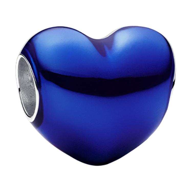 Pandora 925 Sterling Silver Charms & Pendants Unisex Blue