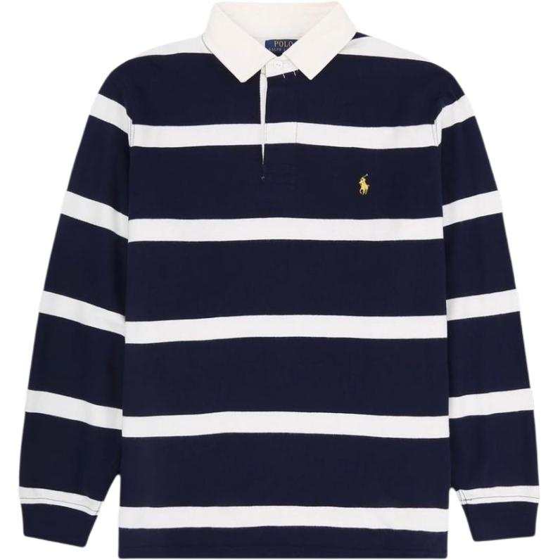 Polo Ralph Lauren Polo Shirt Custom Slim Fit Men's Marine Blue