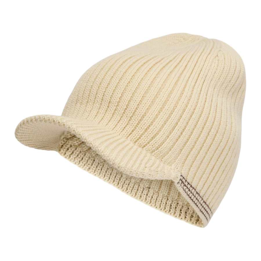 Y-3 Y 3 Merino Wool Beanies Unisex Ecru/Aurora Coffee