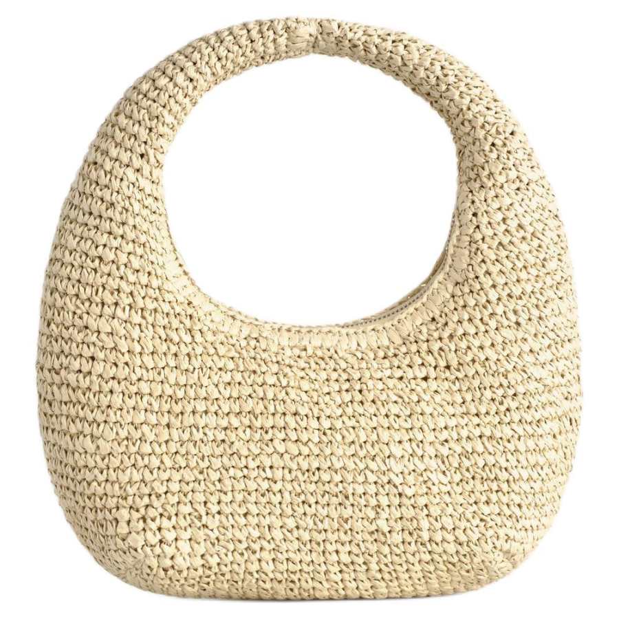 COS Paper Handbag Mini Women's Beige