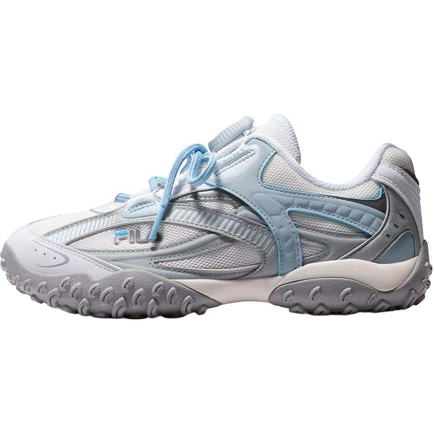 FILA KIDS Heritage FHT Rebound Breathable Low top Kids' Running Shoes Snow/FILA White Teenagers