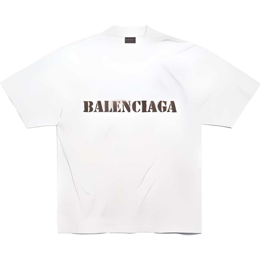 Balenciaga T Shirt Loose Fit Men's
