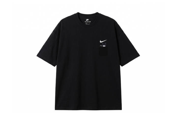 Nike Nike Sportswear T Shirts Men's Black Crew Neck Moderate