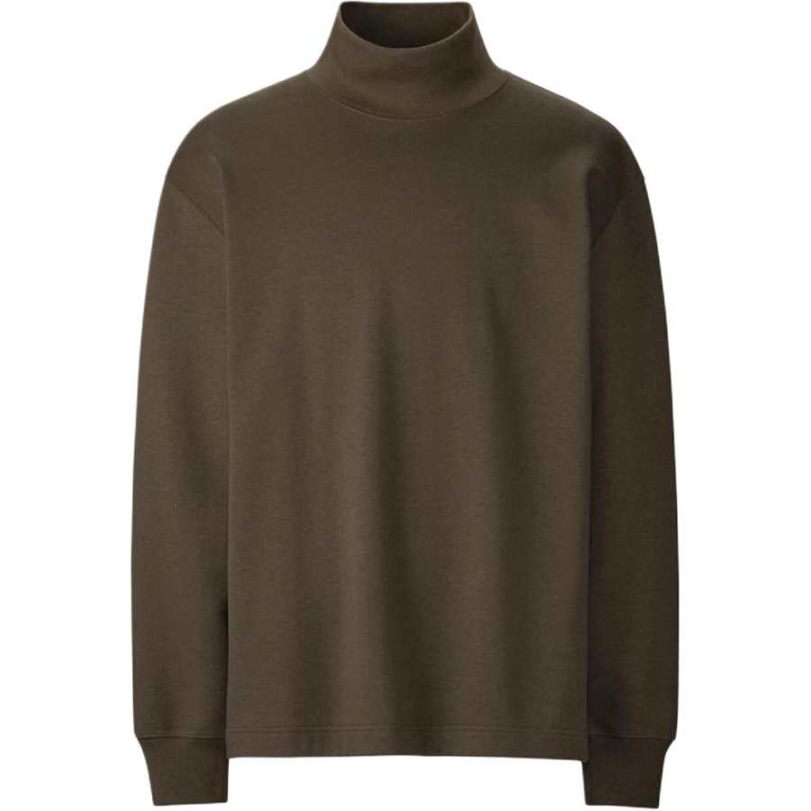 UNIQLO U Collection FW24 Long Sleeved T Shirt Unisex Dark Umber