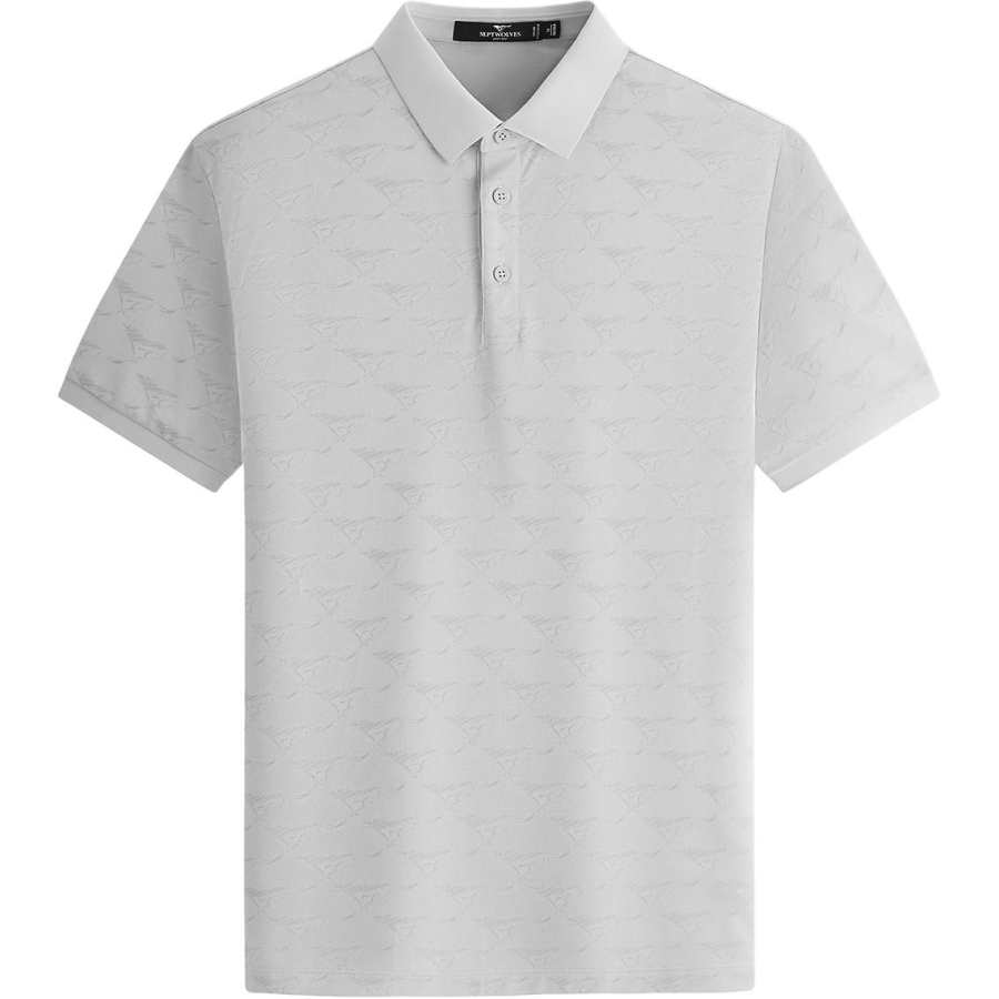 SEPTWOLVES Polo Shirts Men's Lapel Moderate Straight Fit