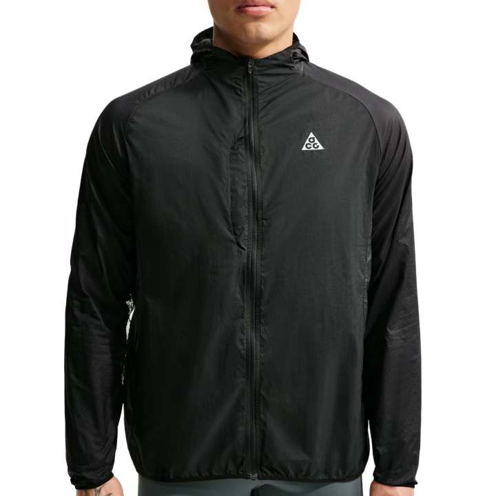 Nike Nike ACG Jackets Men's Black/Black/Peak White Hooded Non Detachable Moderate Other