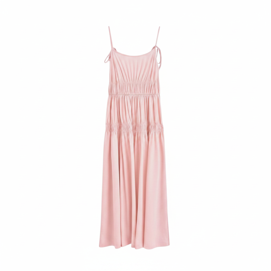 COS Slip Dresses Women's Pink Camisole Moderate Long Skirt