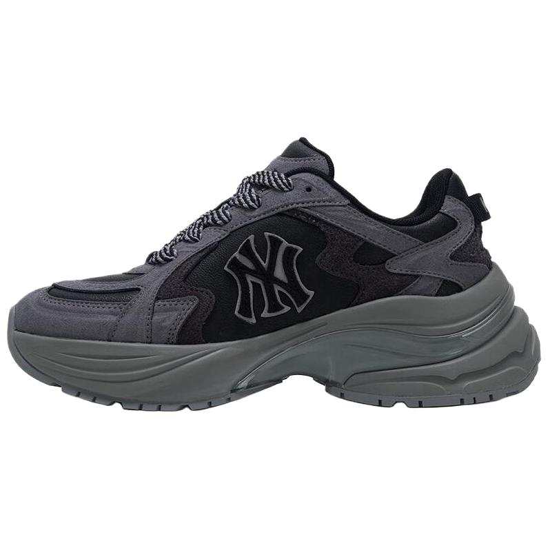 MLB Curve Runner Synthetic Leather Abrasion Resistant Breathable Low top Running Shoes Unisex Black
