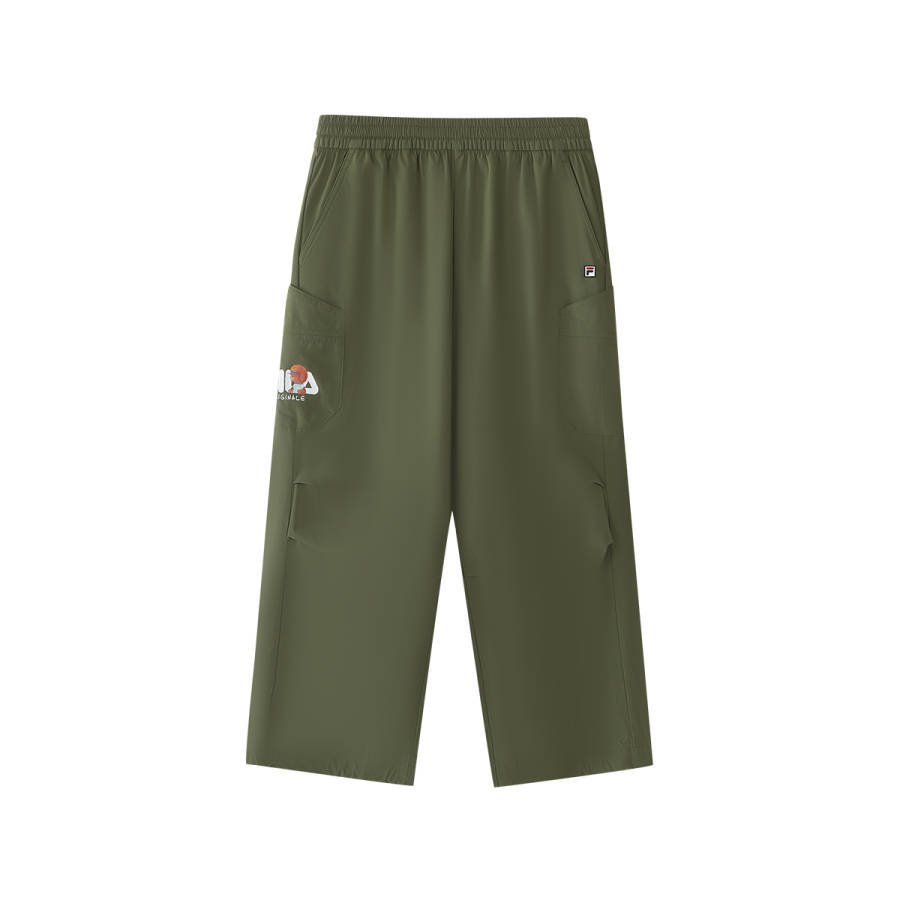 FILA KIDS Woven Pants Kids' Military Green