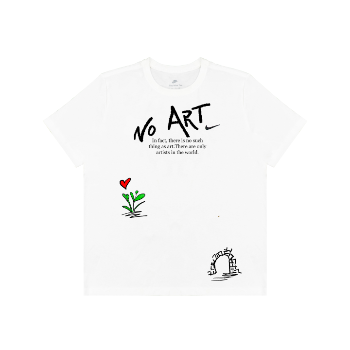 Nike Nike T Shirts Unisex White Crew Neck Moderate