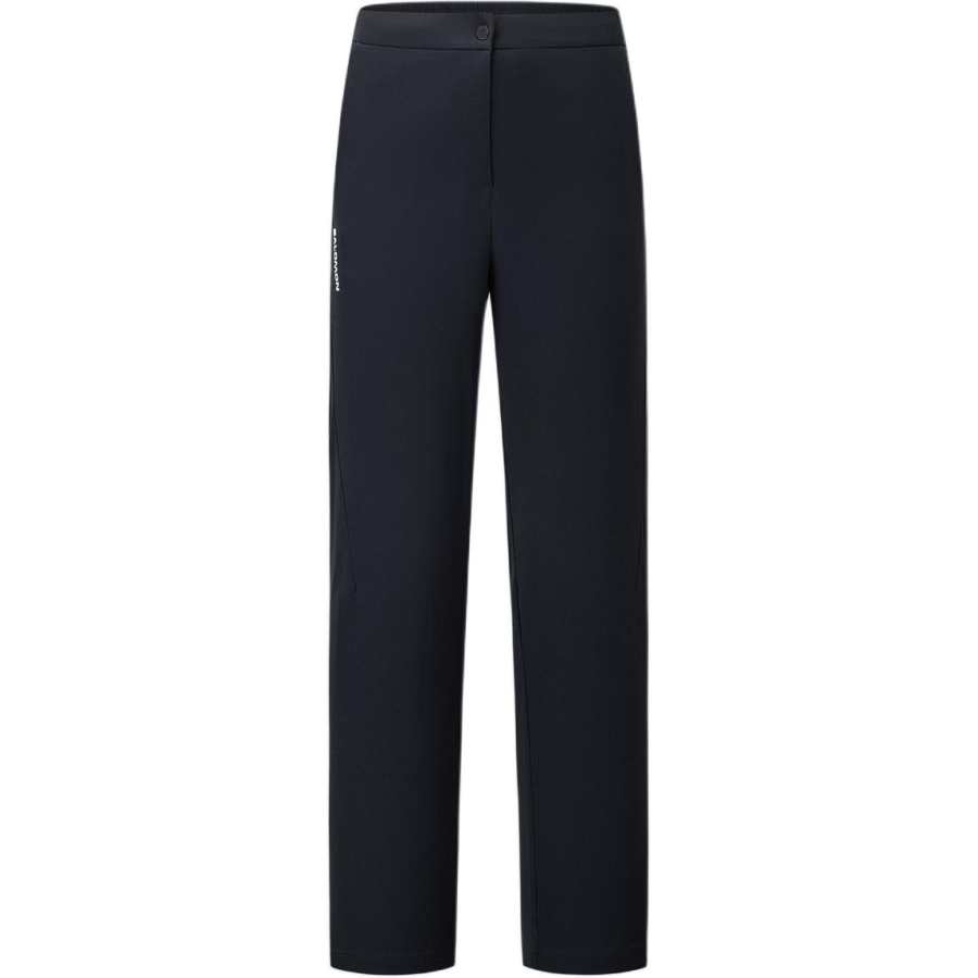 SALOMON Casual Pants Women's Pitch Black Moderate Straight Fit Pants
