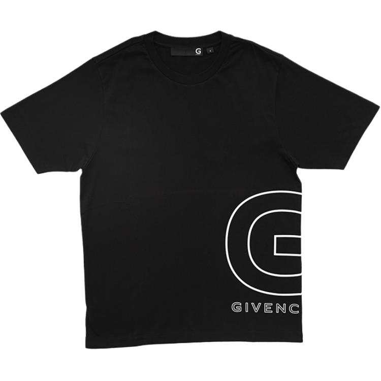 G GIVENCHY G GIVENCHY T Shirts Men's Black Crew Neck Moderate Other