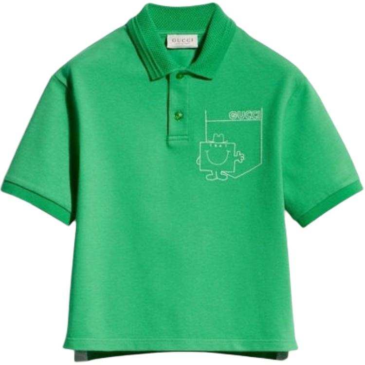 GUCCI Kids Polo Shirts Polo Collar Moderate Stretch