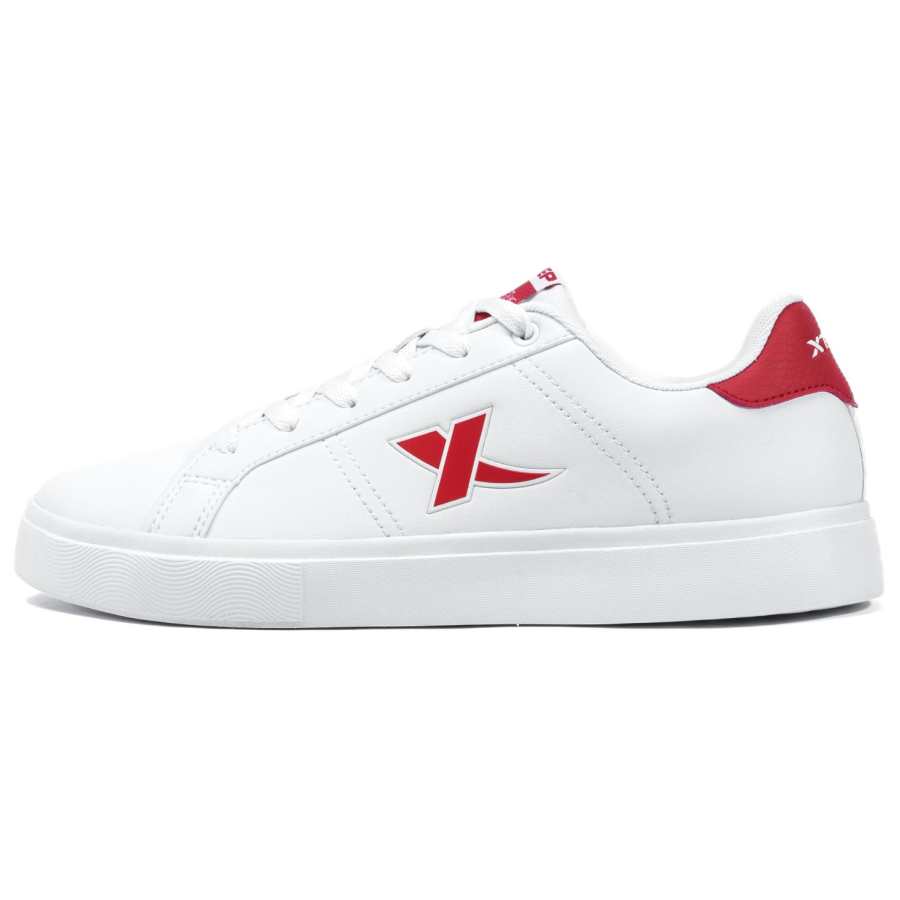 XTEP XTEP Low top Skateboard Shoes Men's White Red