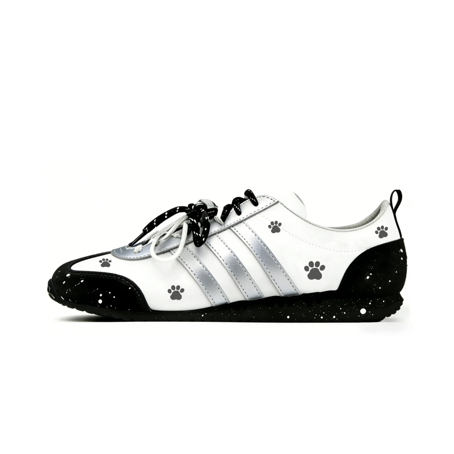 Adidas Adidas VS JOG 2.0 German Army Trainers Unisex Low Top Black