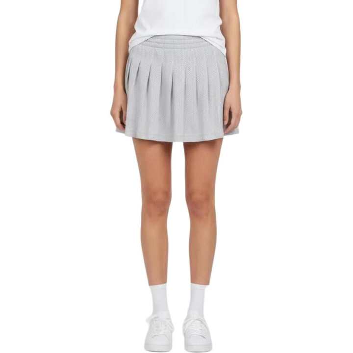 Adidas Adidas Casual Short Skirts Women's Gray Moderate Short Skirt