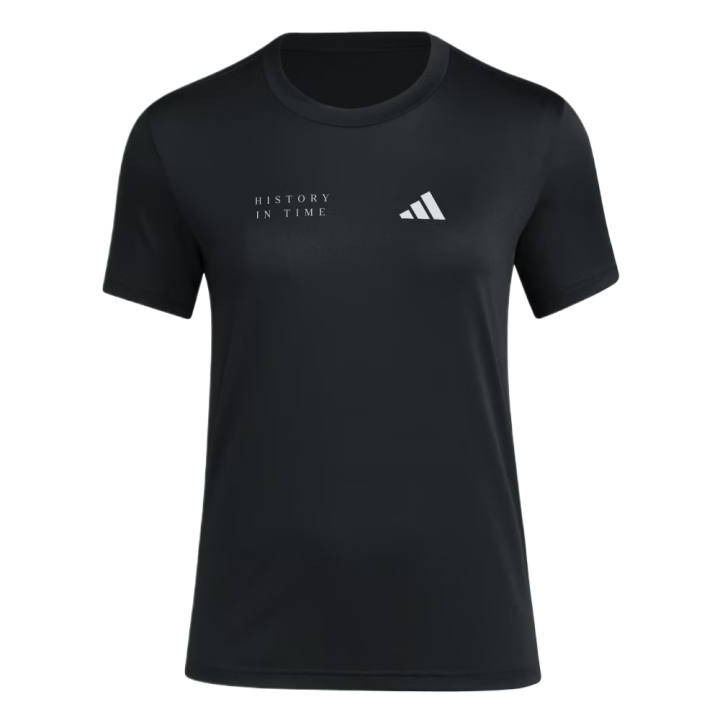 Adidas Adidas T Shirts Women's Black Crew Neck Moderate