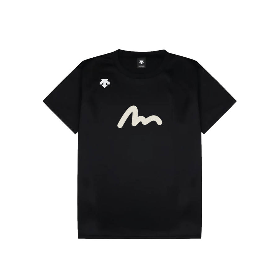 DESCENTE DESCENTE T Shirts Unisex Wave Crew Neck Moderate
