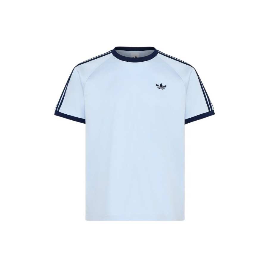 Adidas Originals T Shirts Men's Blue Crew Neck