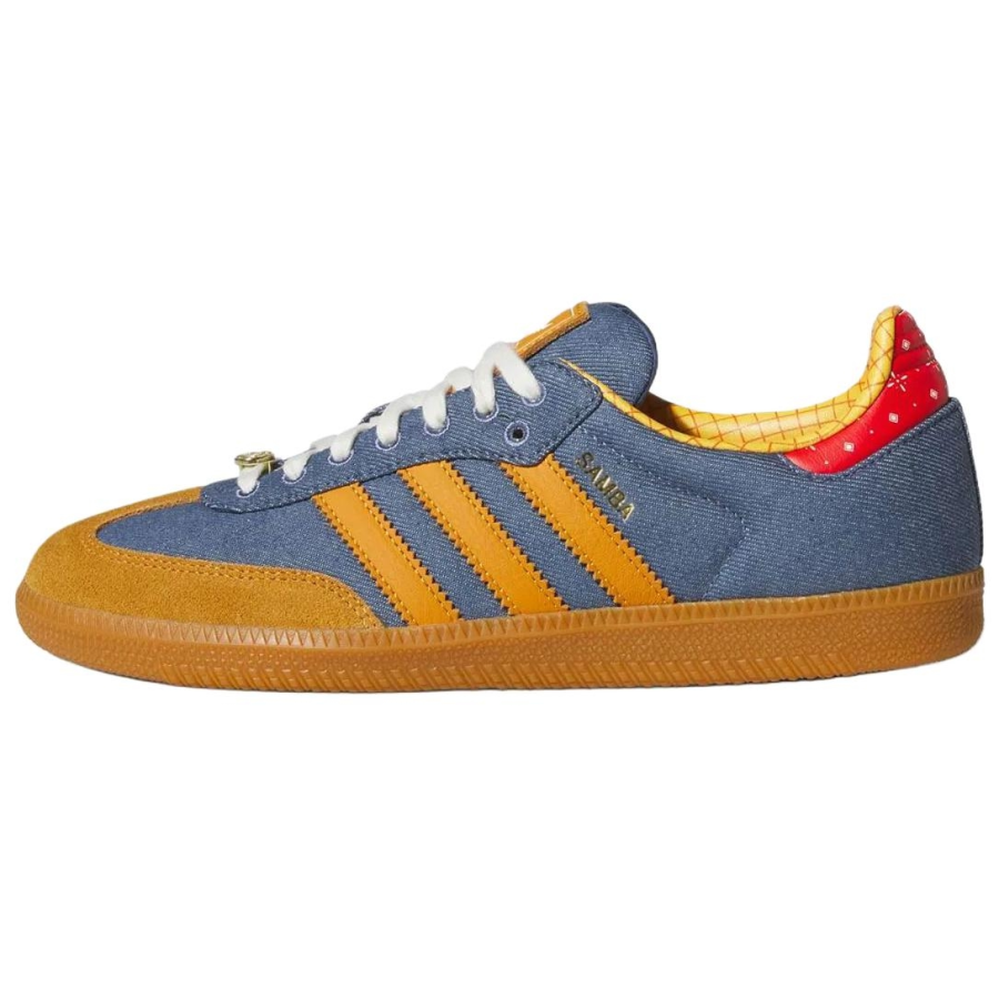 Adidas Originals x TOY STORY Samba Low top German Army Trainers Unisex Blue Yellow